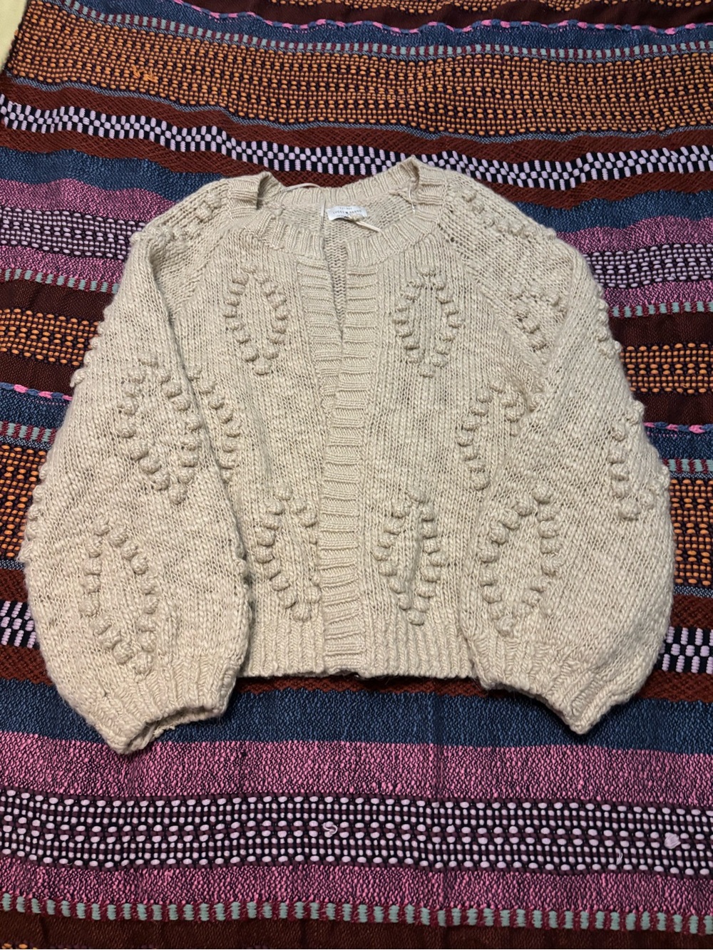 Lucky Brand Knit Women's open cardigan